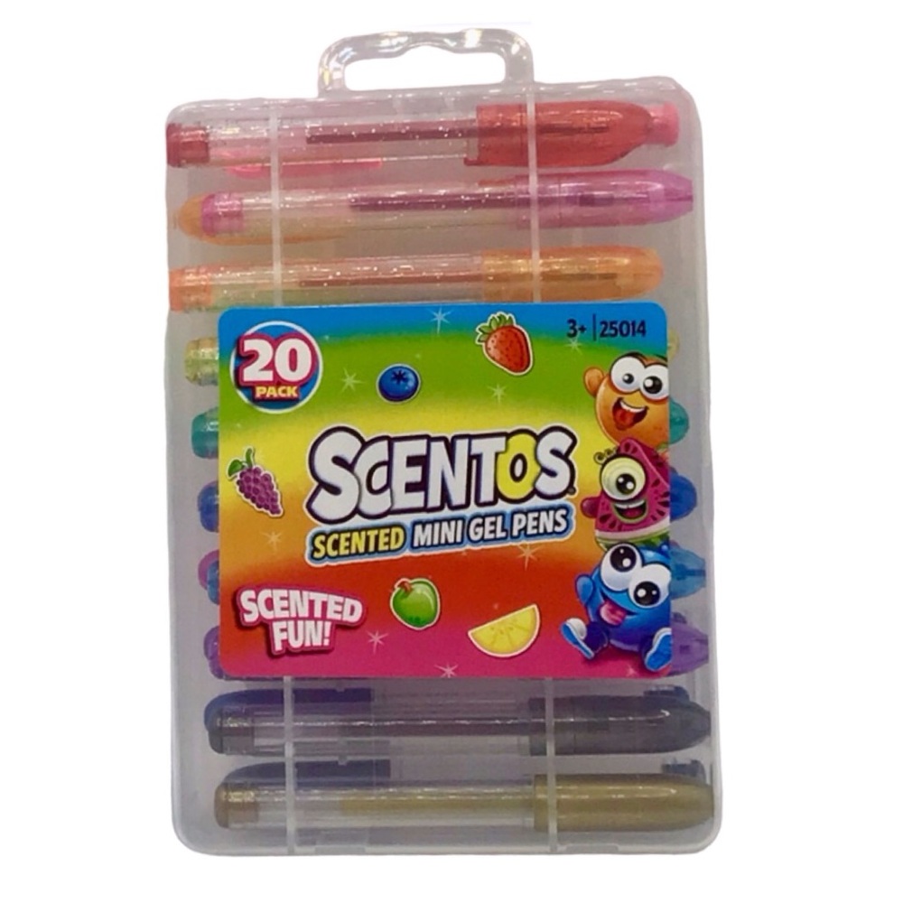 Scentos Scented Mini Gel Pens (20 Pack) (NWT)